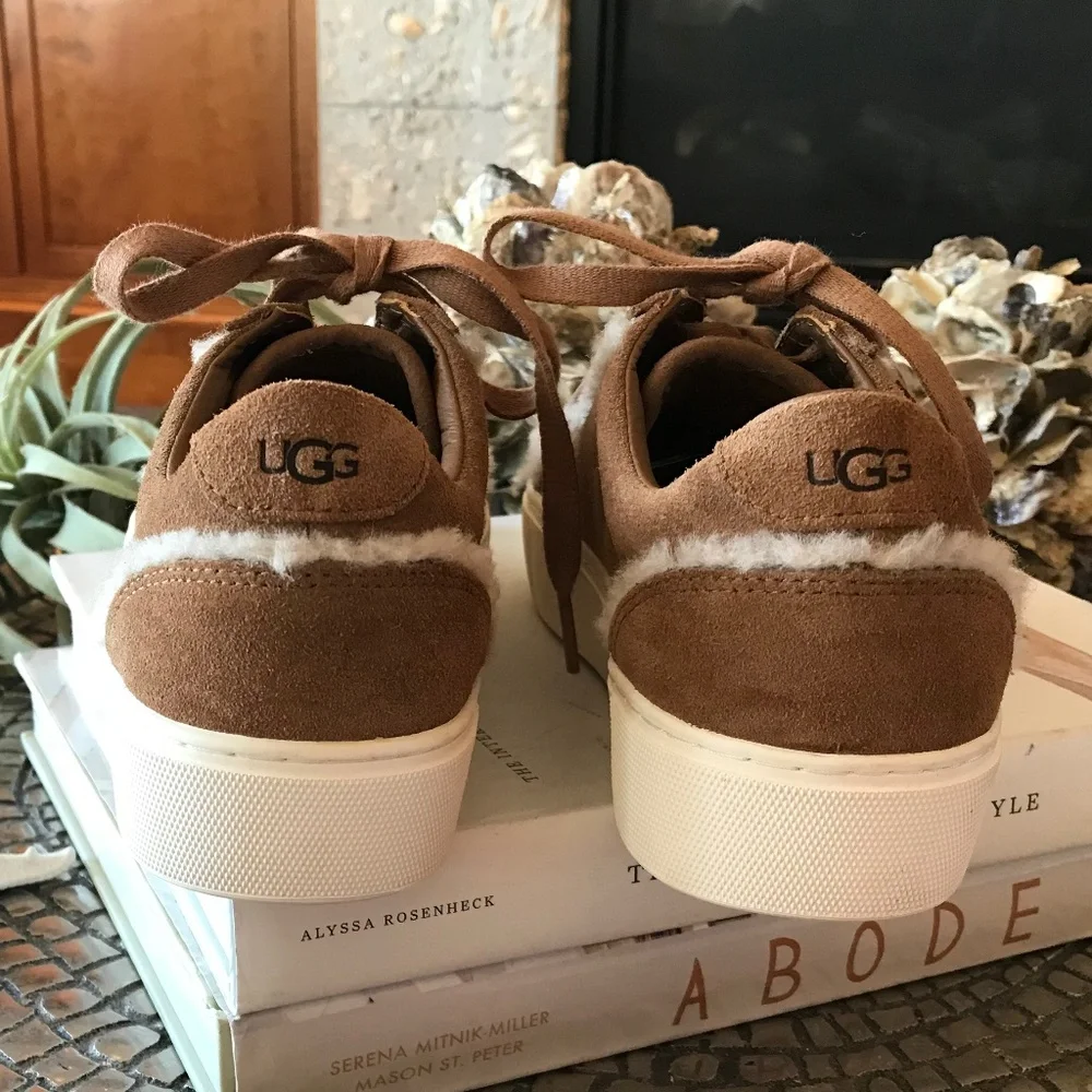 UGG CHESTNUT ZILO HERITAGE SNEAKER SHOE